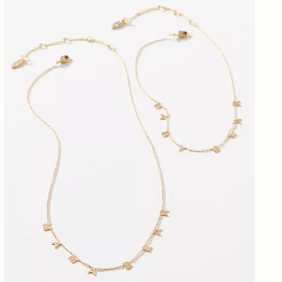 Mama and Baby Bear Necklace Set - Anthropologie Serefina - Picture 3 of 7